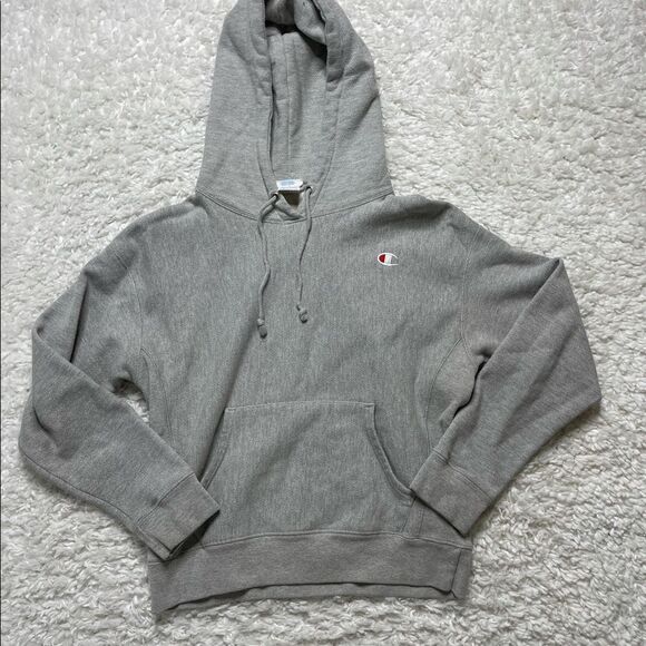 Champion Reverse Weave Hooded Kangaroo Pocket Sweatshirt - Picture 4 of 5